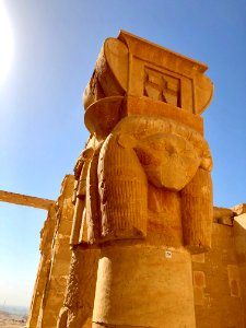 Hathor Chapel, Mortuary Temple of Hatshepsut, Luxor, LG, E… 