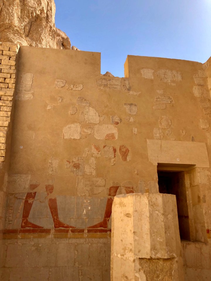 Solar Cult Chapel, Mortuary Temple of Hatshepsut, Luxor, L… 