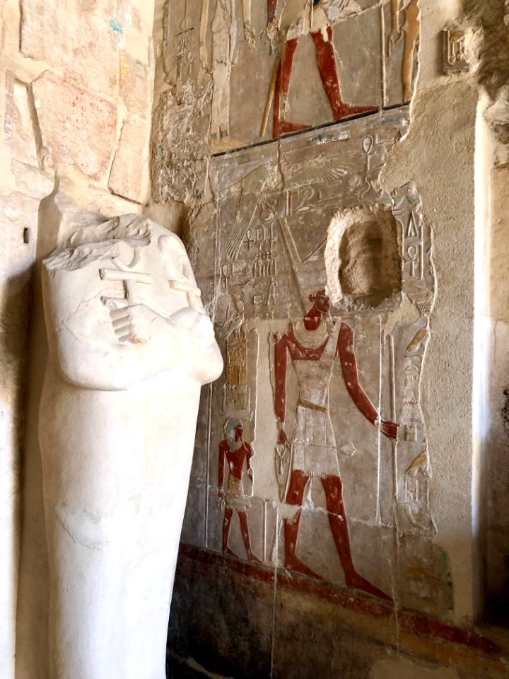 Sanctuary of Amun, Mortuary Temple of Hatshepsut, Luxor, L… 