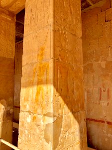 Punt Colonnade, Mortuary Temple of Hatshepsut, Luxor, LG, … 