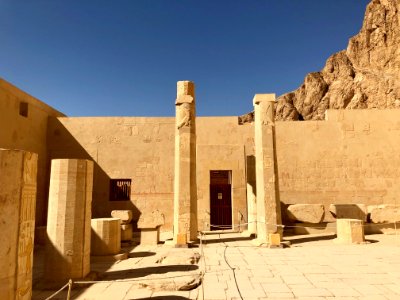 Third Courtyard, Mortuary Temple of Hatshepsut, Luxor, LG,… 