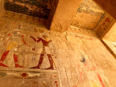 Anubis Chapel, Mortuary Temple of Hatshepsut, Luxor, LG, E… 