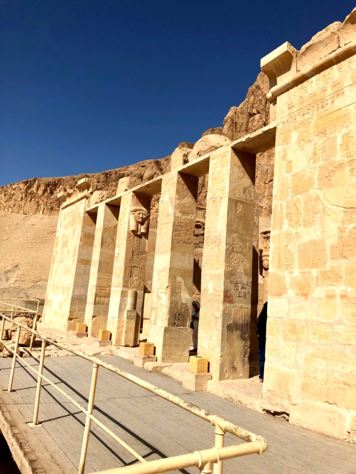 Hathor Chapel, Mortuary Temple of Hatshepsut, Luxor, LG, E… 