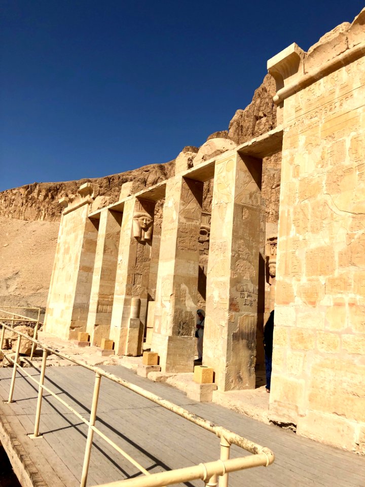 Hathor Chapel, Mortuary Temple of Hatshepsut, Luxor, LG, E… photo