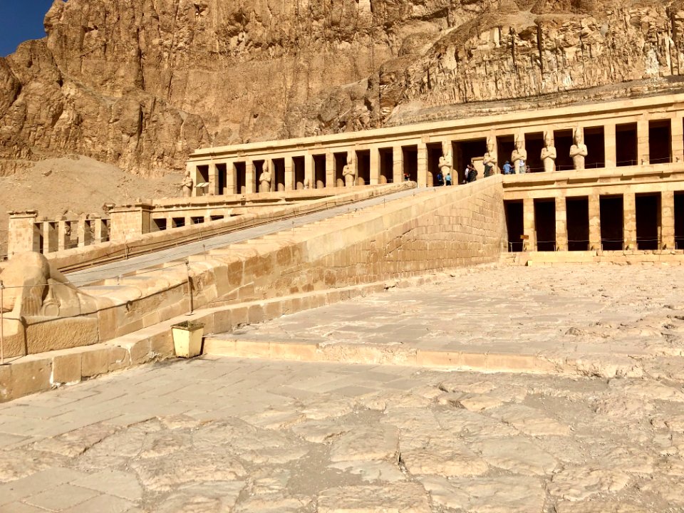 Mortuary Temple of Hatshepsut, Luxor, LG, EGY 