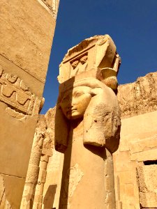 Hathor Chapel, Mortuary Temple of Hatshepsut, Luxor, LG, E… 