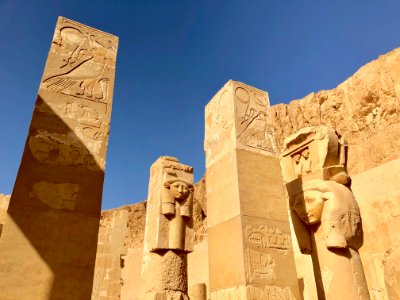 Hathor Chapel, Mortuary Temple of Hatshepsut, Luxor, LG, E… 