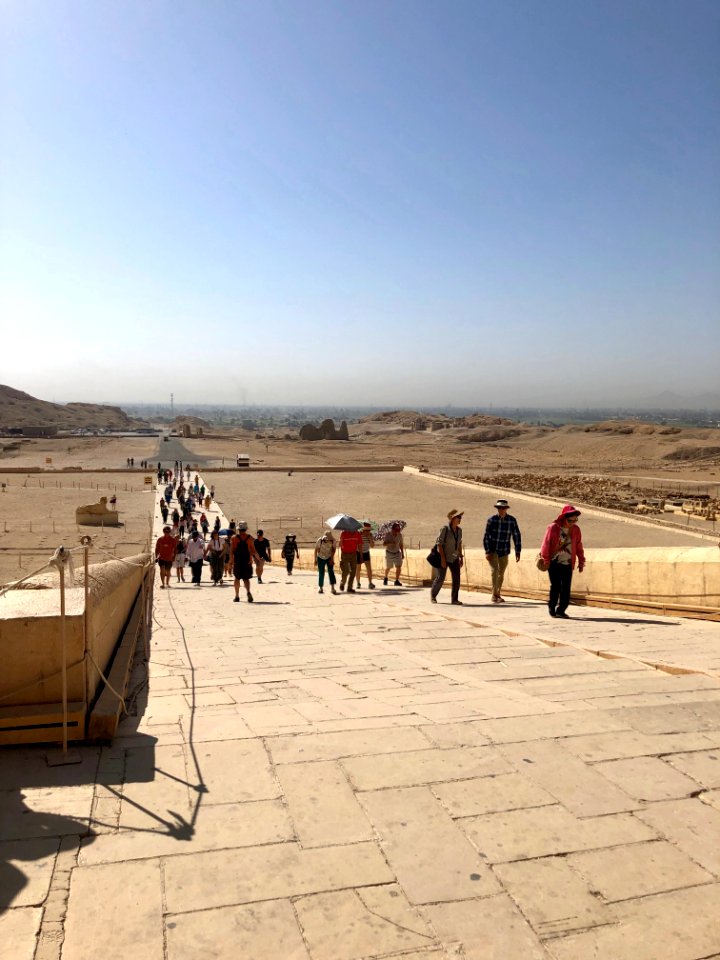Mortuary Temple of Hatshepsut, Luxor, LG, EGY 