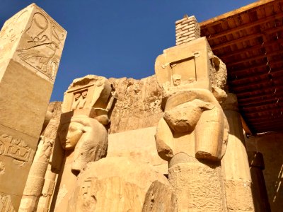 Hathor Chapel, Mortuary Temple of Hatshepsut, Luxor, LG, E… 