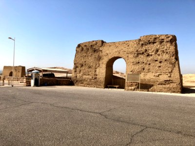 Ruins, Deir al-Bahari, Luxor, LG, EGY 