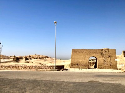 Ruins, Deir al-Bahari, Luxor, LG, EGY 