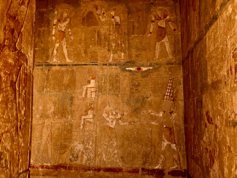 Anubis Chapel, Mortuary Temple of Hatshepsut, Luxor, LG, E… 