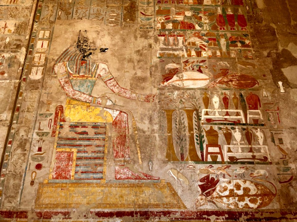 Anubis Chapel, Mortuary Temple of Hatshepsut, Luxor, LG, E… 