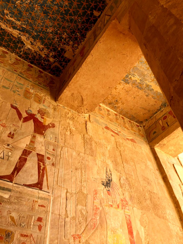 Anubis Chapel, Mortuary Temple of Hatshepsut, Luxor, LG, E… 