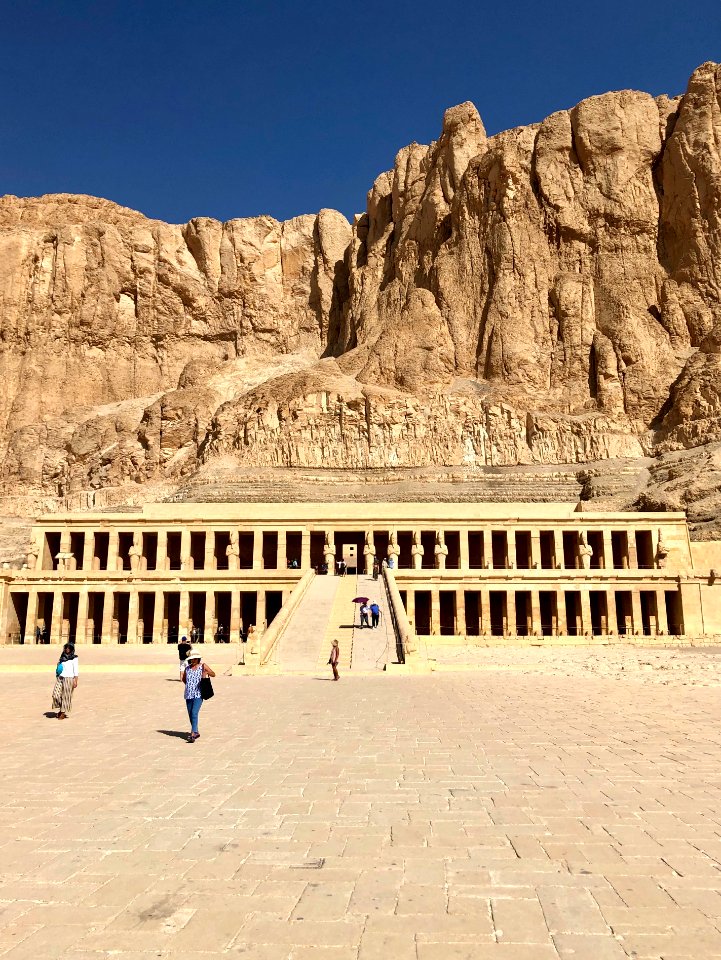 Mortuary Temple of Hatshepsut, Luxor, LG, EGY 