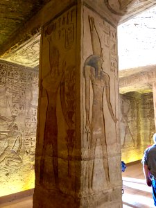 Central Hall, Temple of Hathor and Nefertari, Abu Simbel, … 
