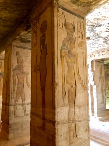 Central Hall, Temple of Hathor and Nefertari, Abu Simbel, … 