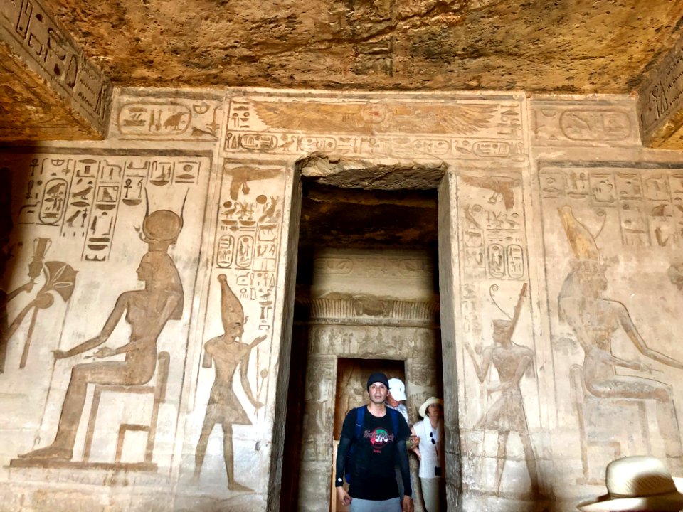 Central Hall, Temple of Hathor and Nefertari, Abu Simbel, … 