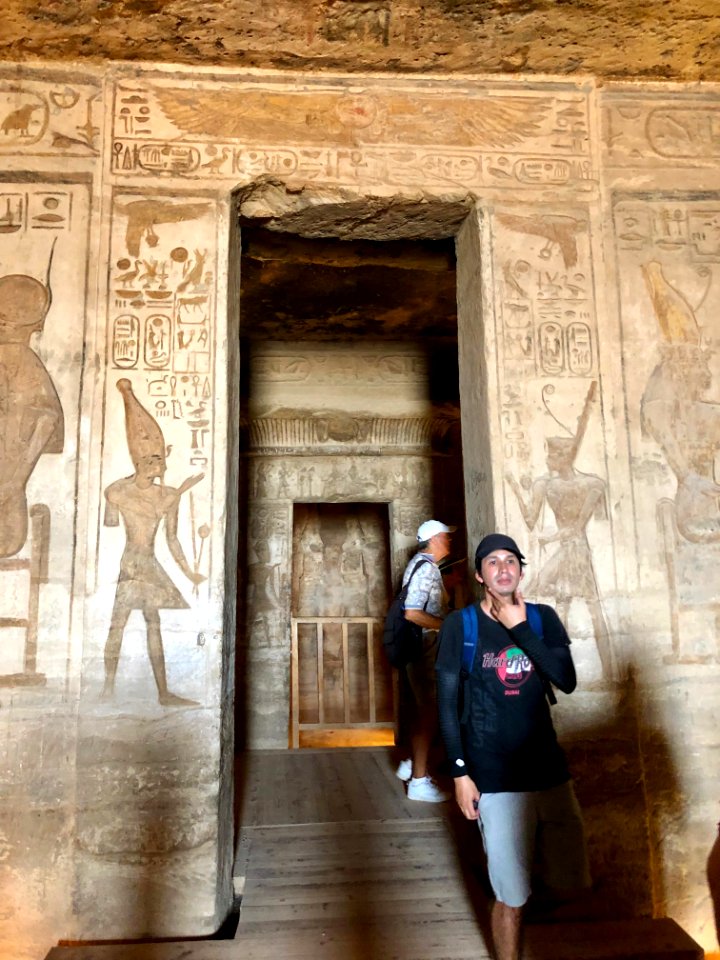 Central Hall, Temple of Hathor and Nefertari, Abu Simbel, … 