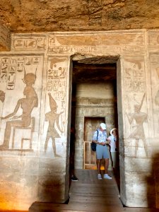 Central Hall, Temple of Hathor and Nefertari, Abu Simbel, … 