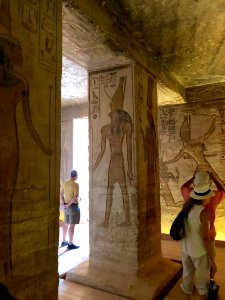 Central Hall, Temple of Hathor and Nefertari, Abu Simbel, … 
