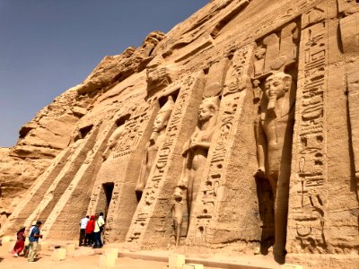 Temple of Hathor and Nefertari, Abu Simbel, AG, EGY 