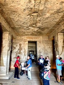 Central Hall, Temple of Hathor and Nefertari, Abu Simbel, … 