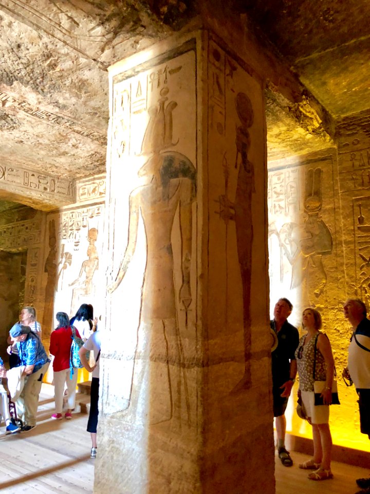 Central Hall, Temple of Hathor and Nefertari, Abu Simbel, … 
