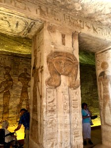 Central Hall, Temple of Hathor and Nefertari, Abu Simbel, … 