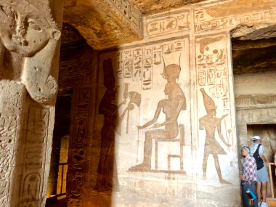 Central Hall, Temple of Hathor and Nefertari, Abu Simbel, … 