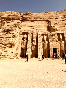 Temple of Hathor and Nefertari, Abu Simbel, AG, EGY 