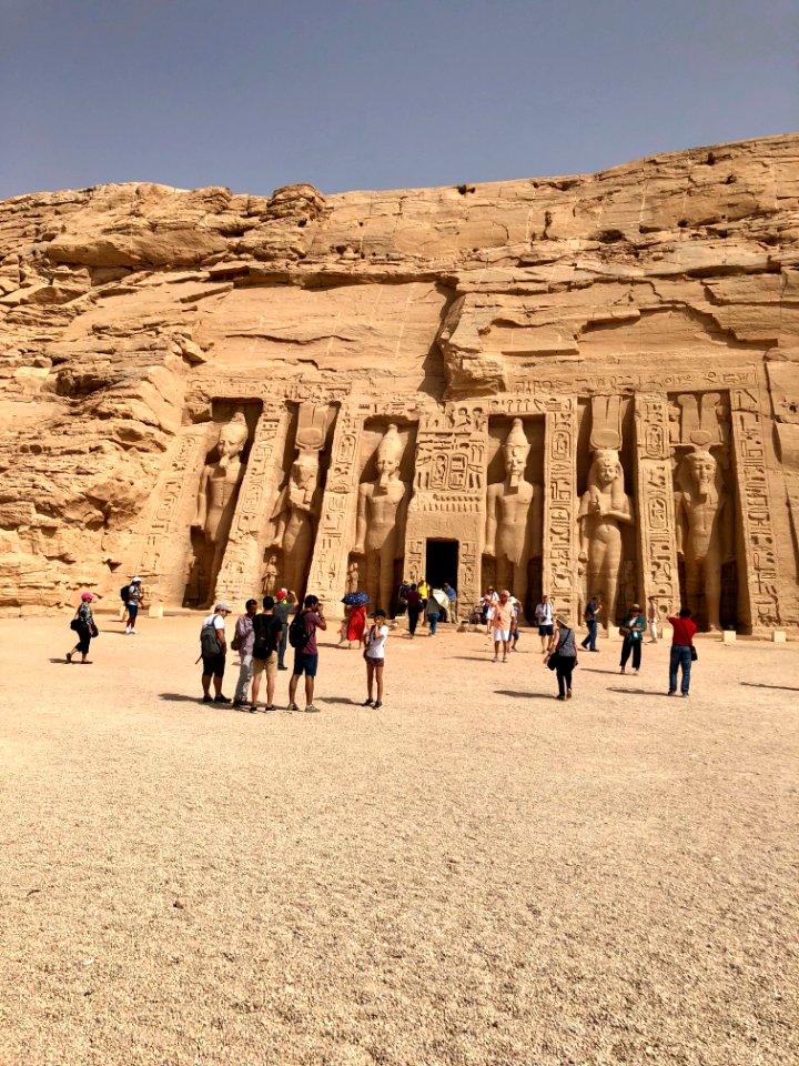 Temple of Hathor and Nefertari, Abu Simbel, AG, EGY 