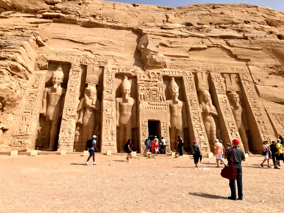 Temple of Hathor and Nefertari, Abu Simbel, AG, EGY 