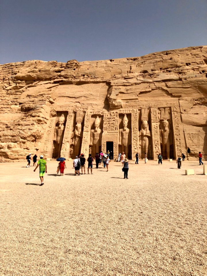 Temple of Hathor and Nefertari, Abu Simbel, AG, EGY 
