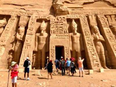 Temple of Hathor and Nefertari, Abu Simbel, AG, EGY 