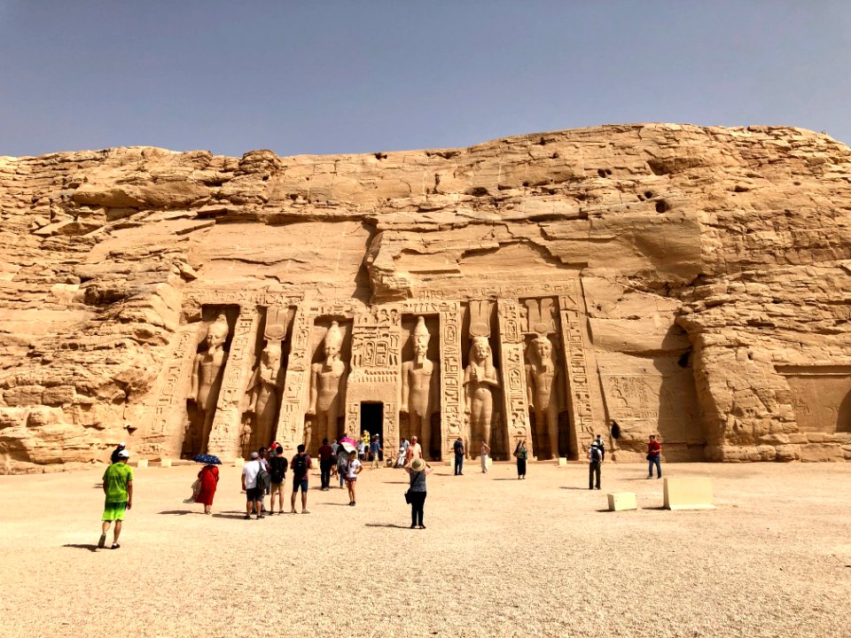 Temple of Hathor and Nefertari, Abu Simbel, AG, EGY 