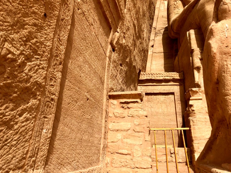 Carved Hieroglyphs, The Great Temple of Ramses II, Abu Sim… 