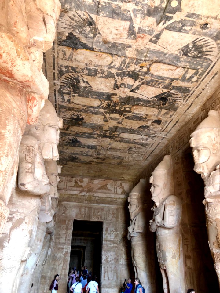 Great Hall, The Great Temple of Ramses II, Abu Simbel, AG,… 