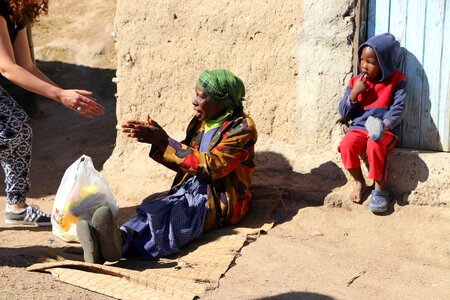 Poverty people old