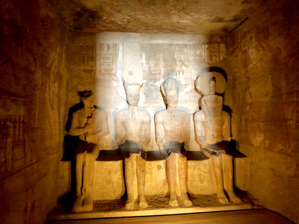 Inner Chamber, The Great Temple of Ramses II, Abu Simbel, … 