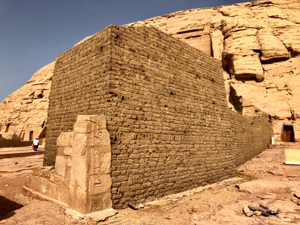 Old Enclosure Wall, The Great Temple of Ramses II, Abu Sim… 