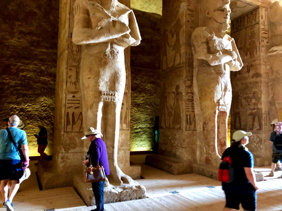 Great Hall, The Great Temple of Ramses II, Abu Simbel, AG,… 
