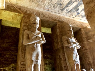Great Hall, The Great Temple of Ramses II, Abu Simbel, AG,… 