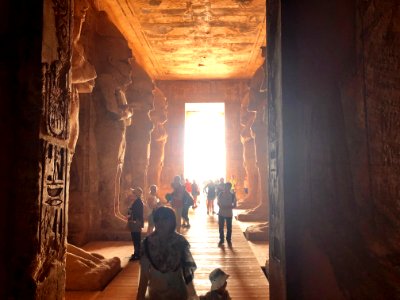 Great Hall, The Great Temple of Ramses II, Abu Simbel, AG,… 