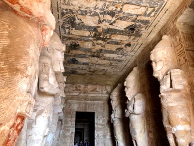 Great Hall, The Great Temple of Ramses II, Abu Simbel, AG,… 