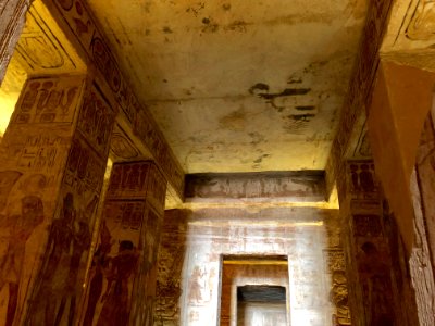 Great Hall, The Great Temple of Ramses II, Abu Simbel, AG,… 