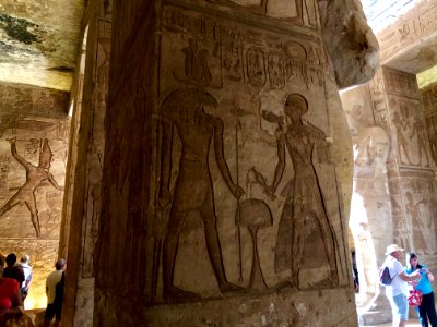 Great Hall, The Great Temple of Ramses II, Abu Simbel, AG,… 