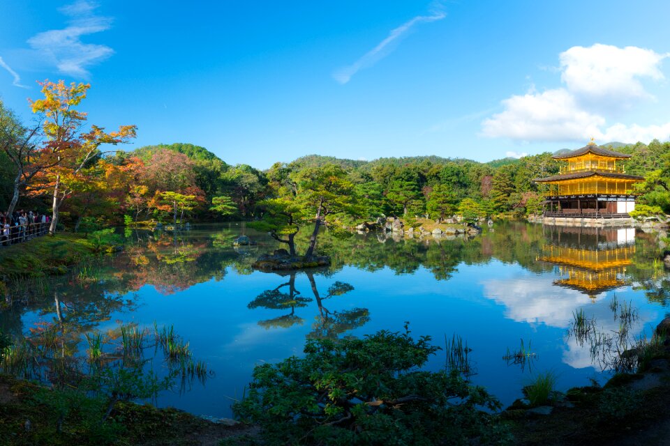 Kyoto temple kinkakuji photo