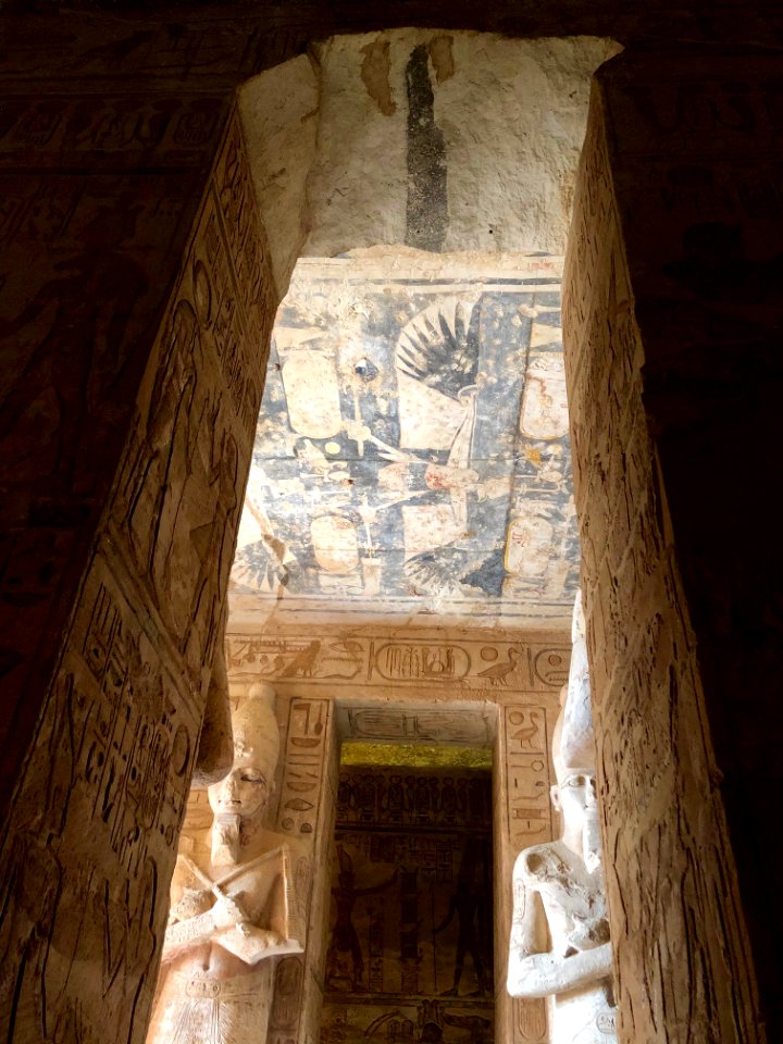 Great Hall, The Great Temple of Ramses II, Abu Simbel, AG,… 