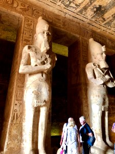 Great Hall, The Great Temple of Ramses II, Abu Simbel, AG,… 